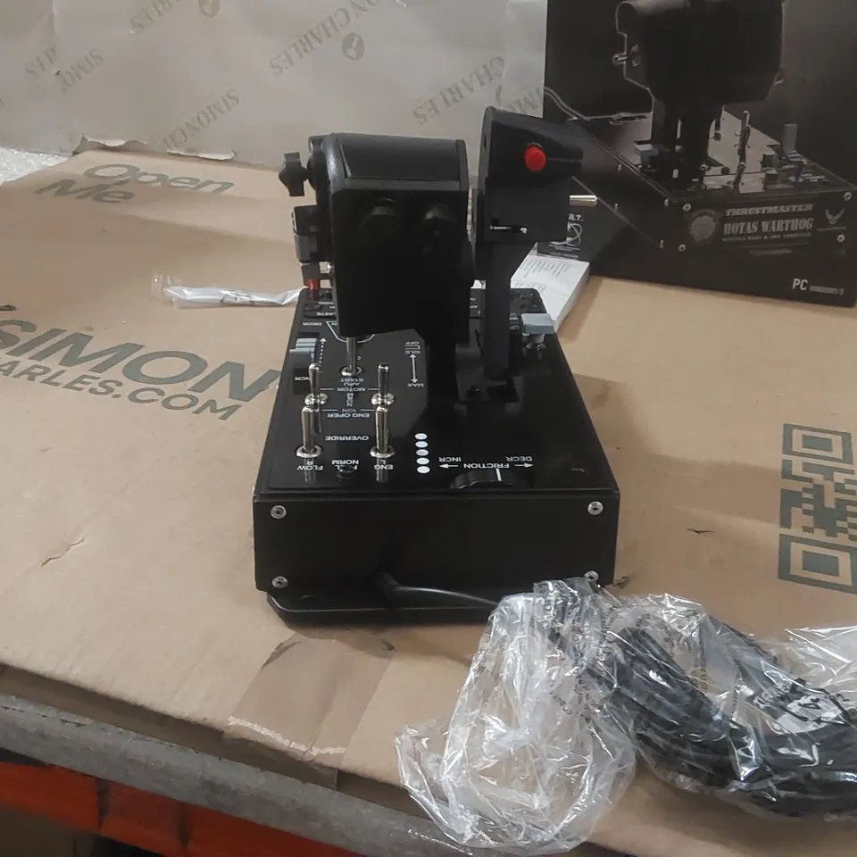 BOXED THRUSTMASTER U.S. AIR FORCE HOTAS WARTHOG DUAL THROTTLES