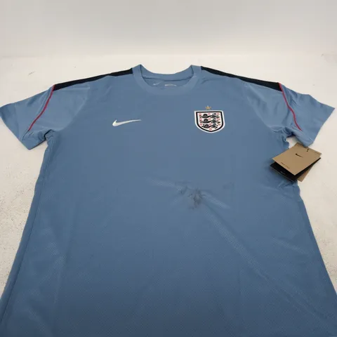 ENGLAND LIGHT BLUE TRAINING TOP SIZE M