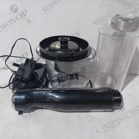 COOK'S ESSENTIALS CORDLESS STICK BLENDER 