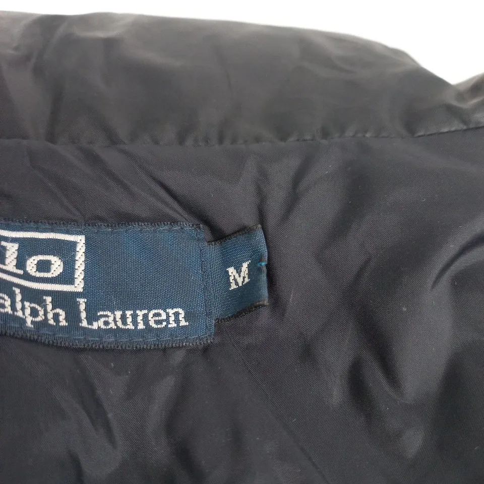 POLO BY RALPH LAUREN MEN'S QUILTED PADDED VEST – BLACK, SIZE M