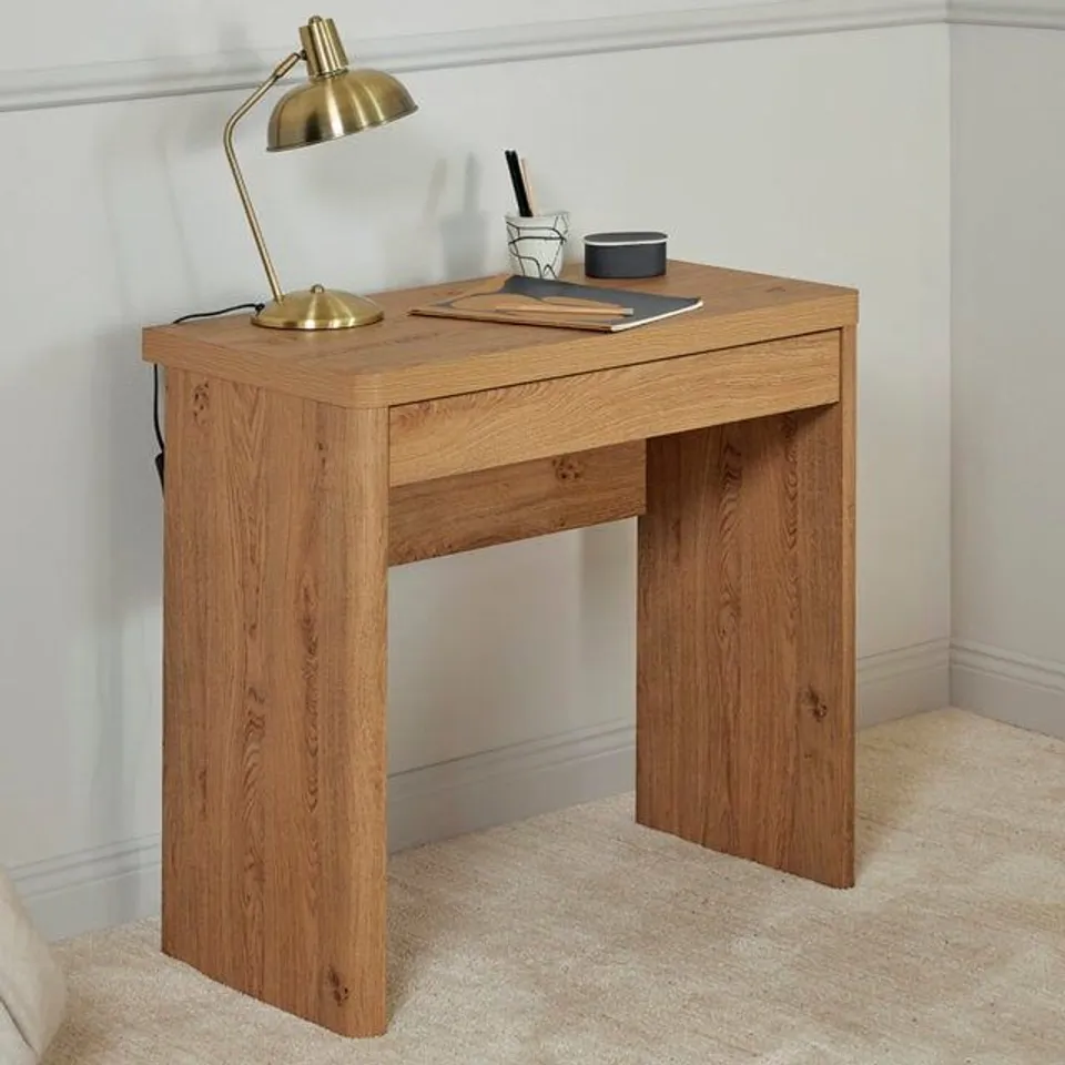 BOXED HOLLICE DESK - MONTANA OAK IMITATION (1 BOX)