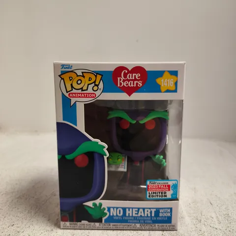 FUNKO POP! ANIMATION CARE BEARS NO HEART VINYL FIGURE – LIMITED EDITION, 2023 FALL CONVENTION