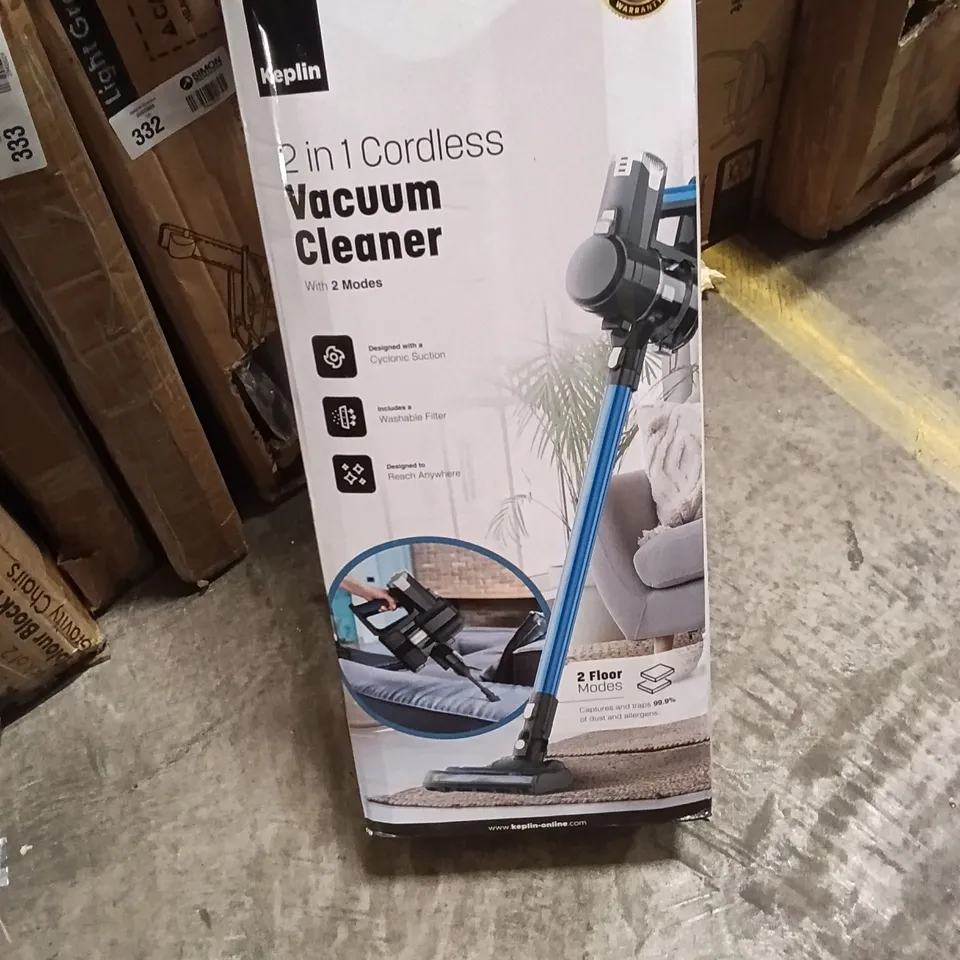 BOXED KEPLIN 2IN1 CORDLESS VACUUM CLEANER 