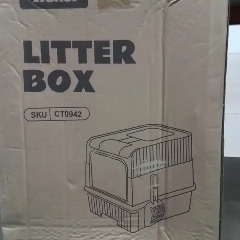 BOXED LITTER BOX