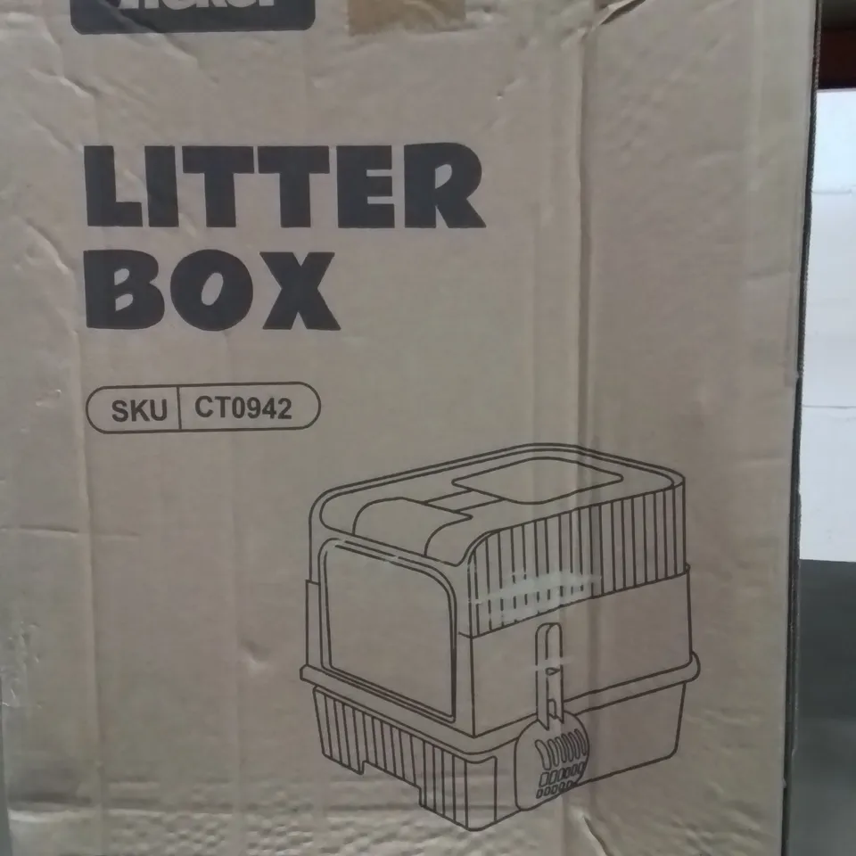 BOXED LITTER BOX