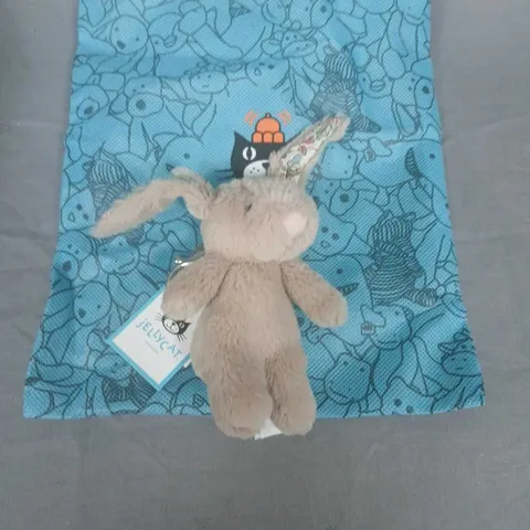 JELLYCAT BLOSSOM BEIGE BUNNY BAG CHARM