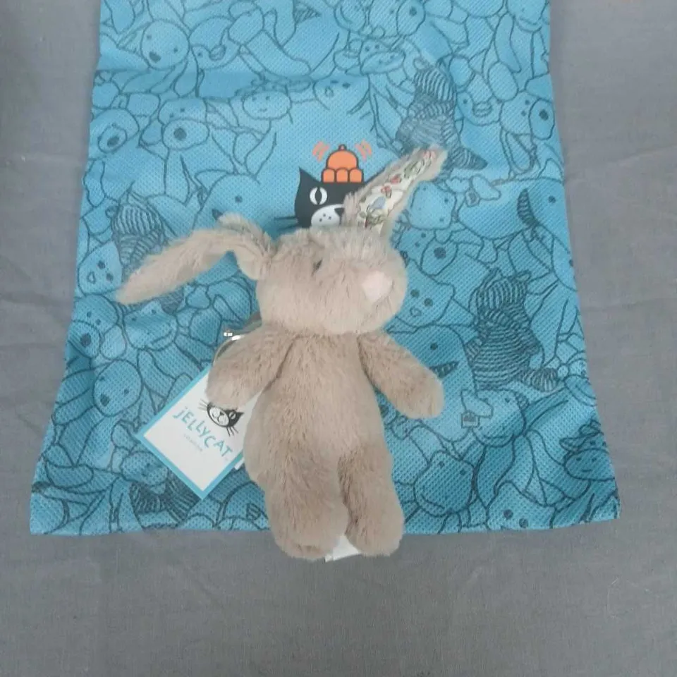 JELLYCAT BLOSSOM BEIGE BUNNY BAG CHARM