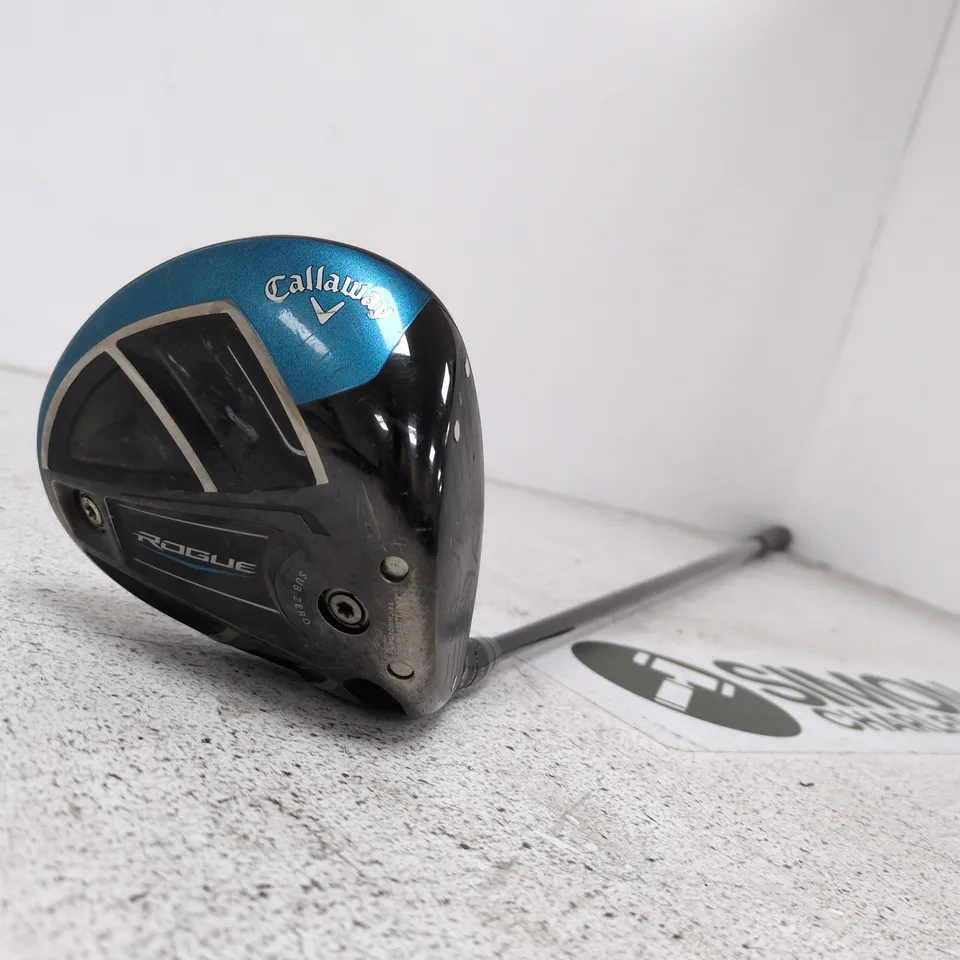 CALLAWAY ROGUE GOLF DRIVER – BLUE/BLACK, WITH SHAFT