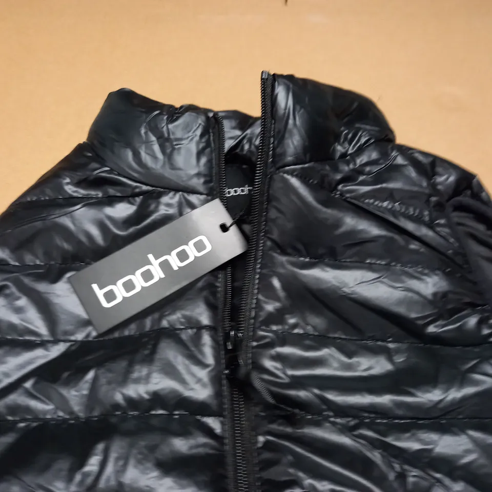 BOOHOO HIGH SHINE MIDI GILET - 8