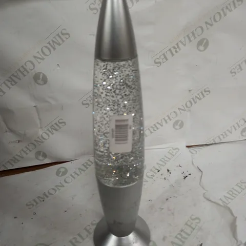 SLIVER LAVA LAMP