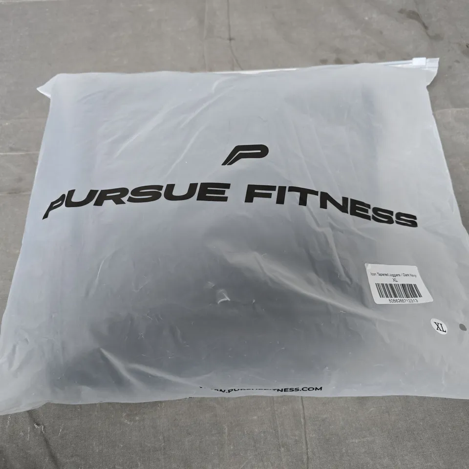 PURSUE FITNESS ICON TAPERED JOGGERS – DARK NAVY – XL