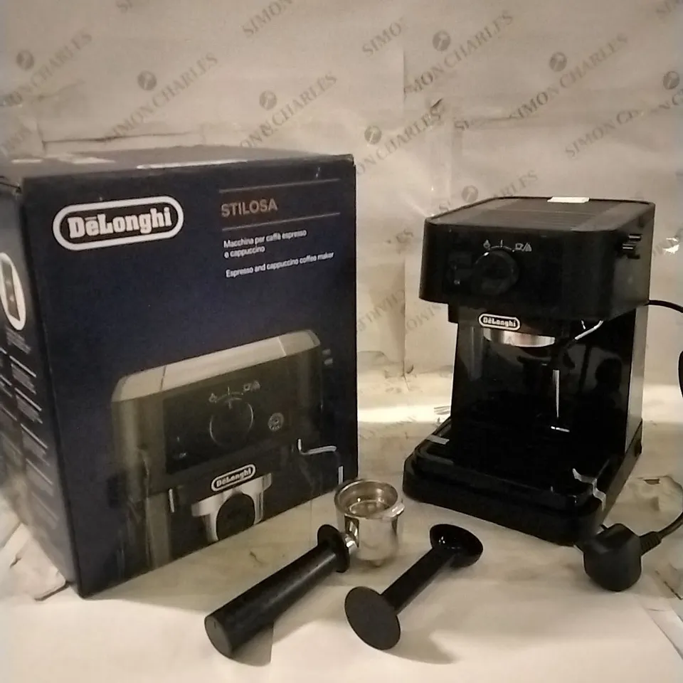 BOXED DELONGHI ESPRESSO AND CAPPUCCINO COFFEE MAKER 