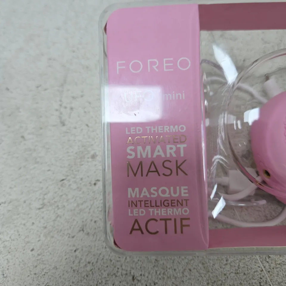 FOREO UFO MINI PINK FACIAL DEVICE + MAKE MY DAY HYDRATING MASK