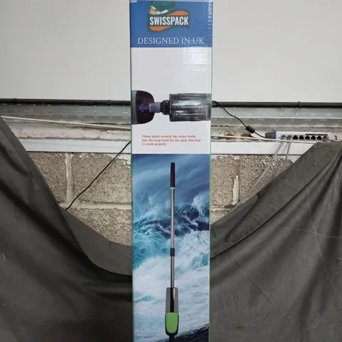 SWISSPACK SPRAY MOP WITH WATER BOTTLE INSERT – BOXED
