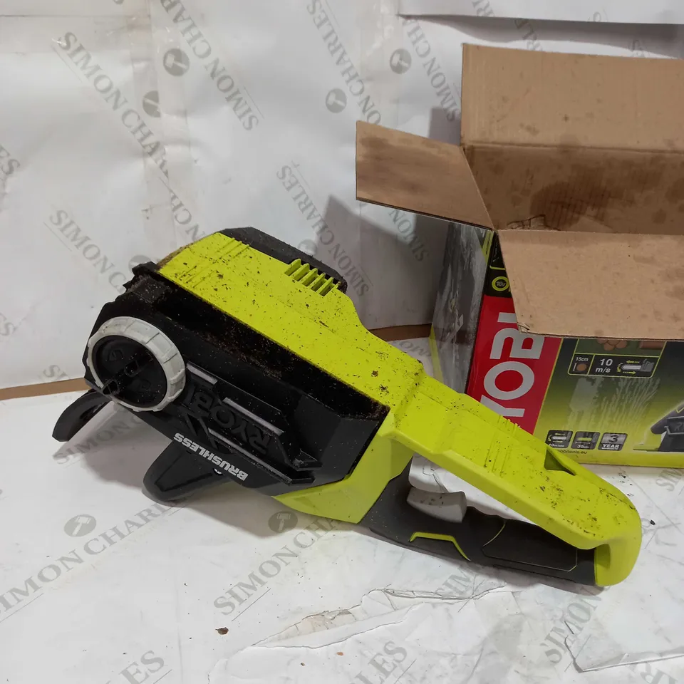 RYOBI 18V BRUSHLESS CHAINSAW OCS1830 