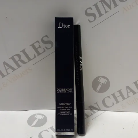 CHRISTIAN DIOR DIORSHOW ON STAGE LINER WATERPROOF #096 SATIN BLACK