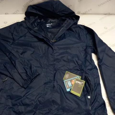 GELERT NAVY PACKAWAY JACKET - LARGE