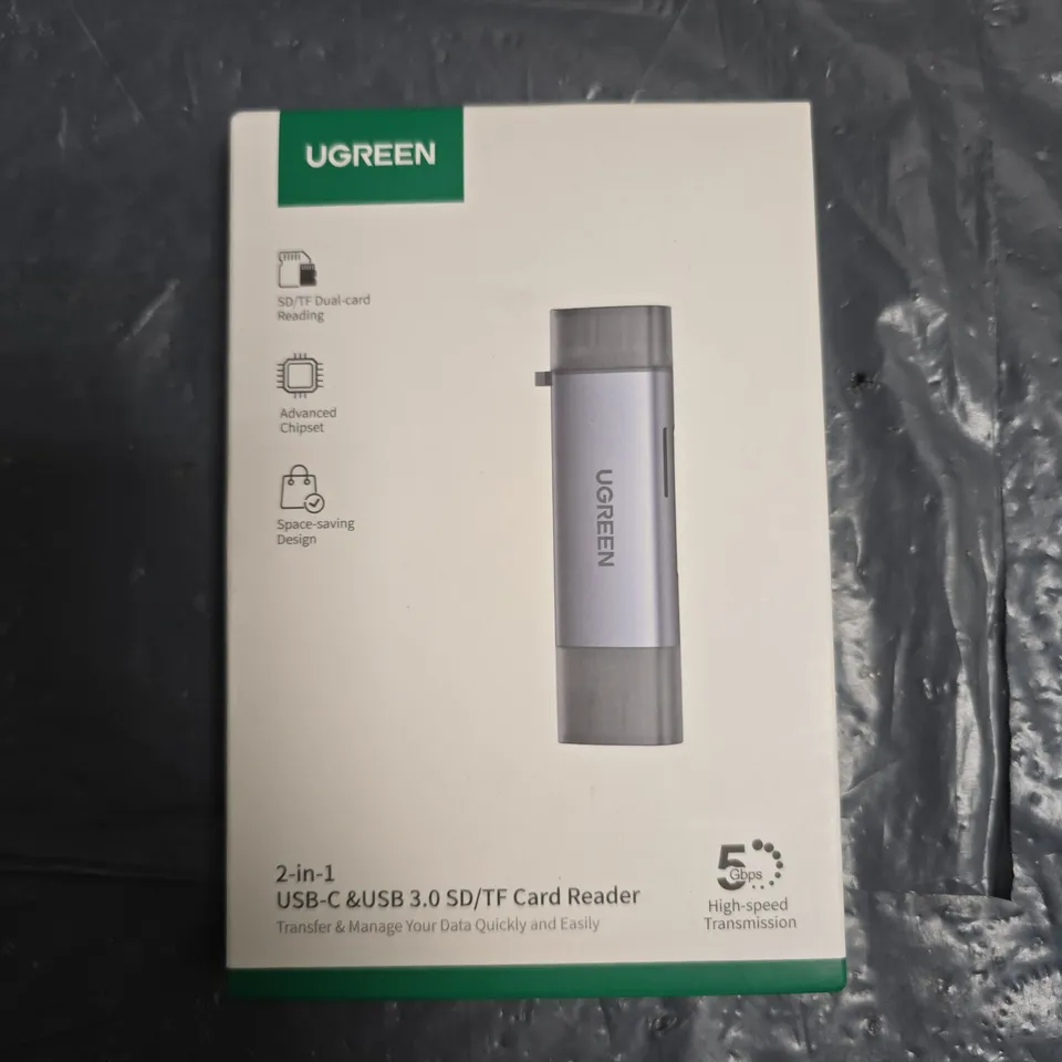 UGREEN 2-IN-1 USB-C & USB 3.0 SD/TF CARD READER