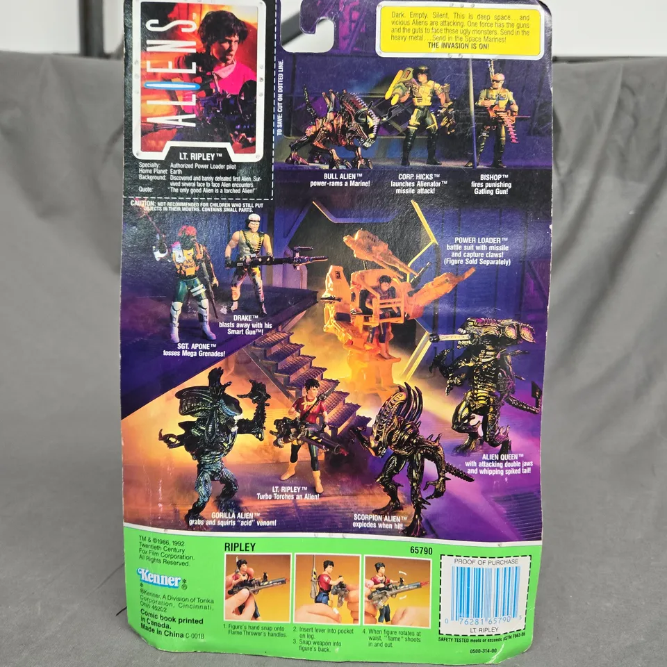 ALIENS SPACE MARINE LT.RIPLEY ACTION FIGURE 