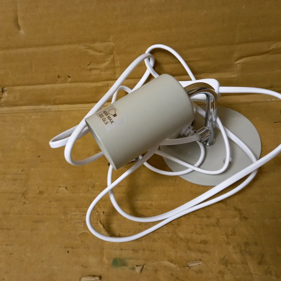 JOHN LEWIS PLUG & PLUG INWALL LIGHT - GREY