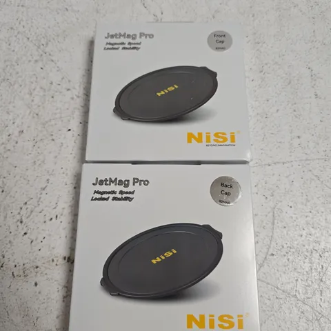 NISI JETMAG PRO FRONT & BACK CAP SET – 82MM MAGNETIC (2 BOXES)