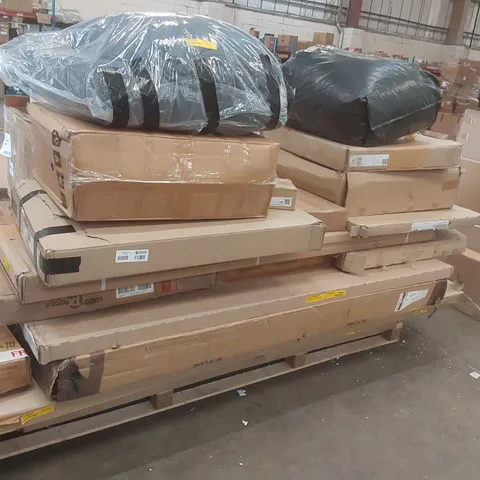 PALLET CONTAINING A VERY LARGE QUANTITY OF ASSORTED FURNITURE PARTS ECT 