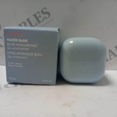BOXED LANEIGE WATER BANK BLUE HYALURONIC GEL MOISTURIZER 50ML