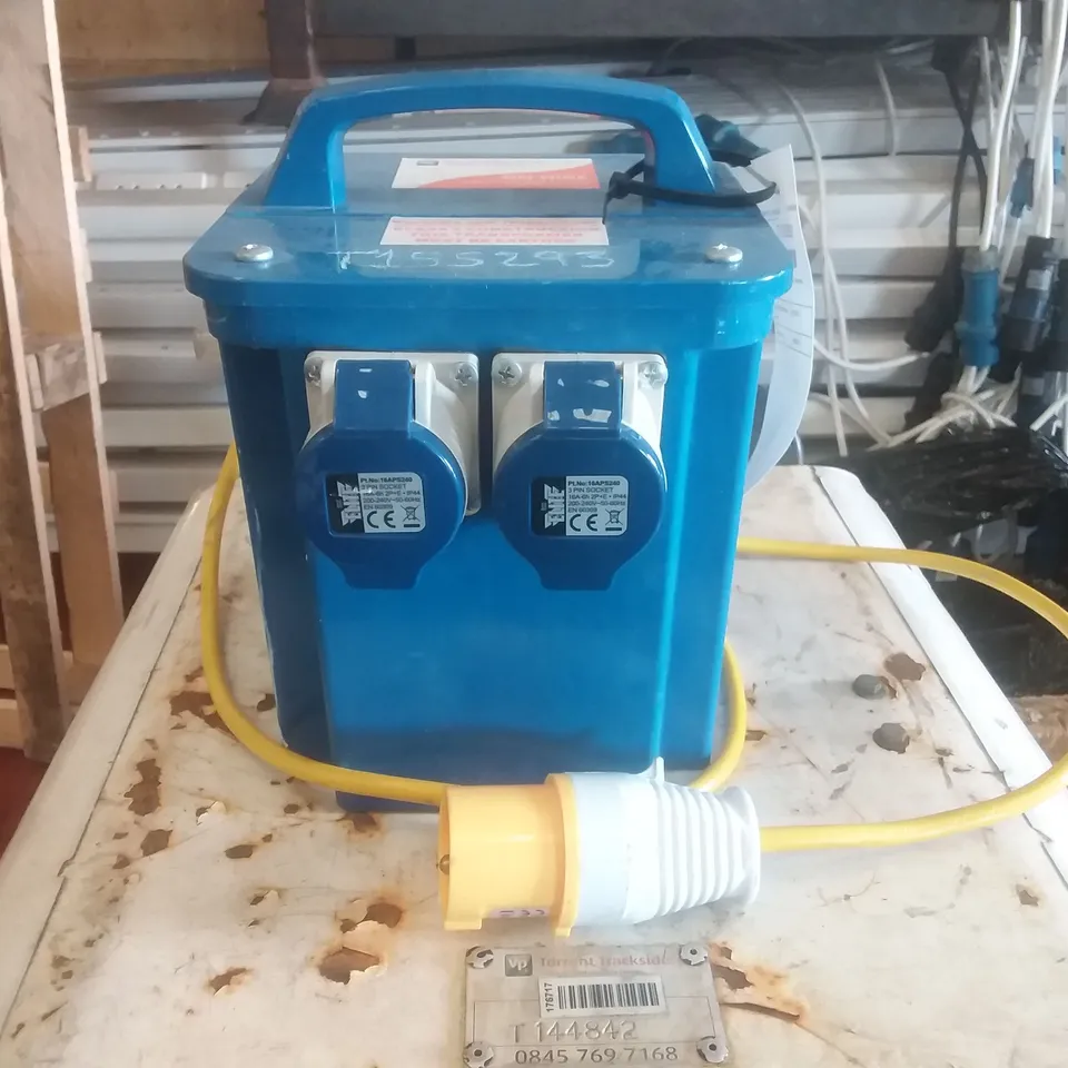 2KVA 110V TO 240V STEP UP TRANSFORMER