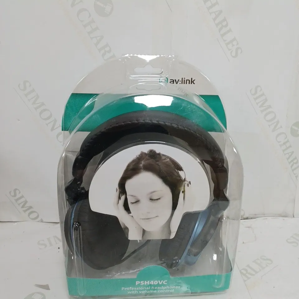 AV:LINK HI-FI HEADPHONES WITH VOLUME CONTROL