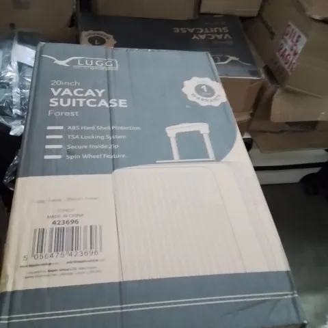 BOXED LUGG 20INCH VACAY SUITCASE FOREST