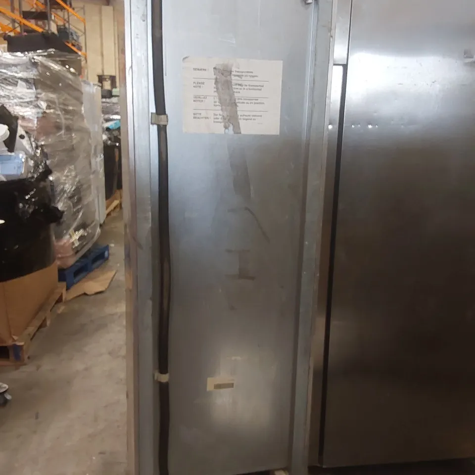GRAM COMMERCIAL UPRIGHT STAINLESS STEEL TEMPERATURE CONTROLLED FOOD STORAGE CABINET