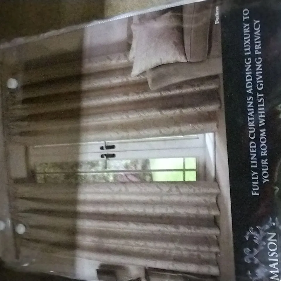 ANSONIA PENCIL PLEAT ROOM DARKENING SLIDING PANEL CURTAINS SIZE: 66 X 54"
