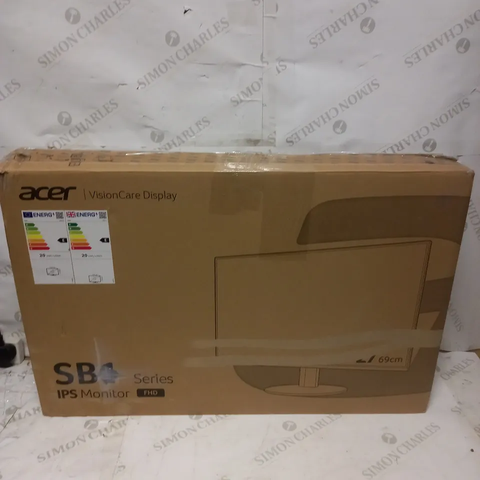 ACER SB271BI 27 INCH FULL HD MONITOR [COLLECTION ONLY]