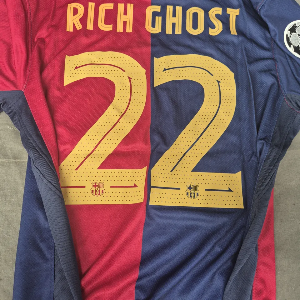 NIKE BARCELONA JERSEY SIZE LARGE