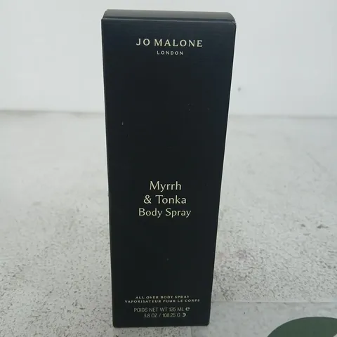 JO MALONE LONDON MYRRH & TONKA BODY SPRAY 125ML – BOXED