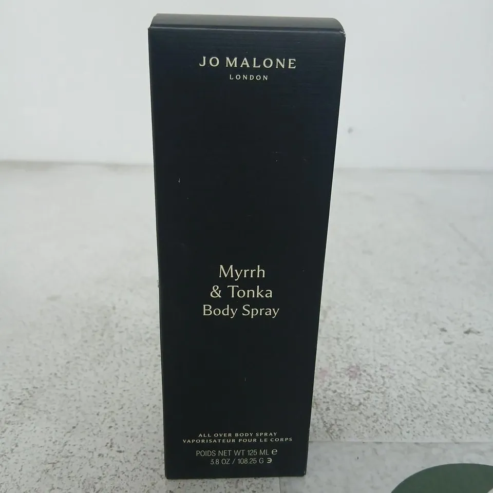 JO MALONE LONDON MYRRH & TONKA BODY SPRAY 125ML – BOXED