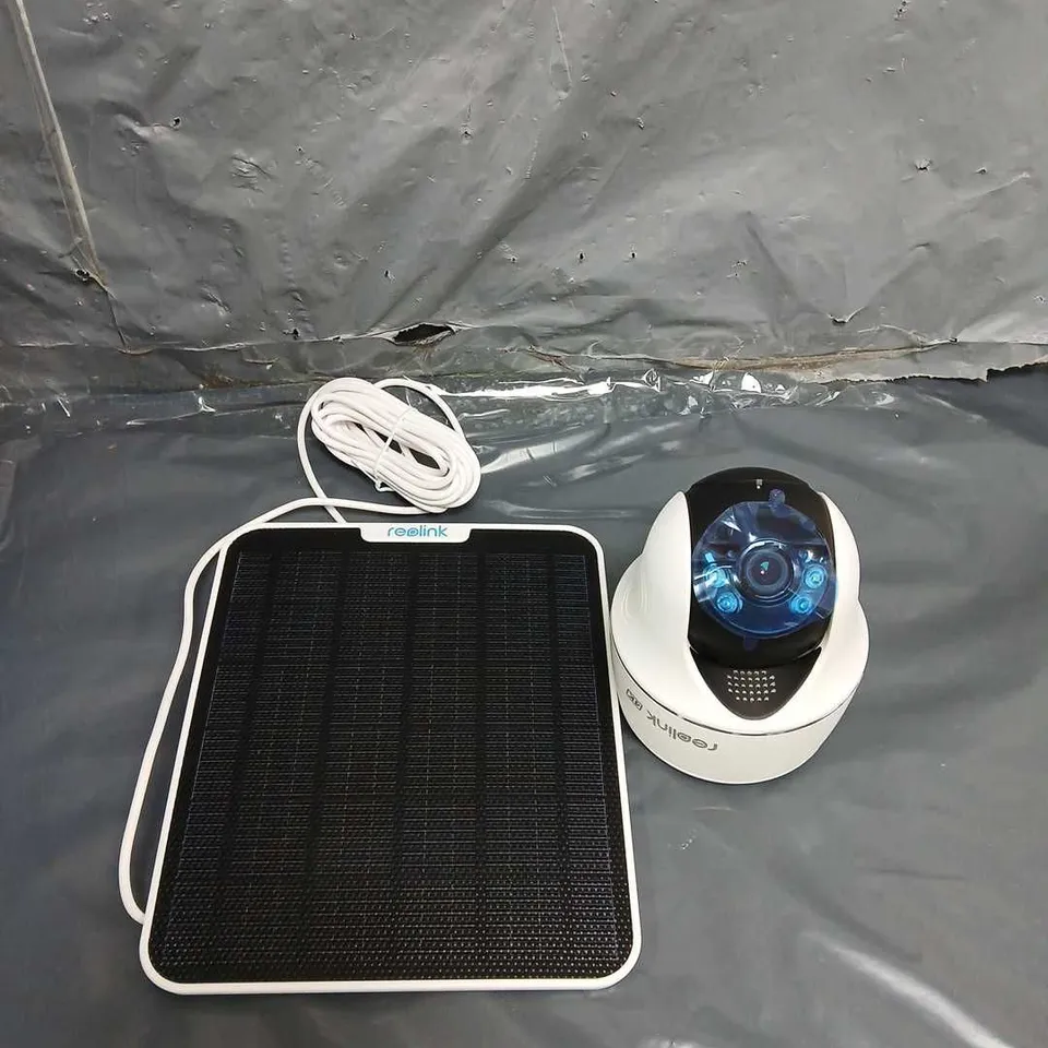 BOXED REOLINK 4K ARGUS PT ULTRA 360 SOLAR PANEL CAMERA RRP £179.99