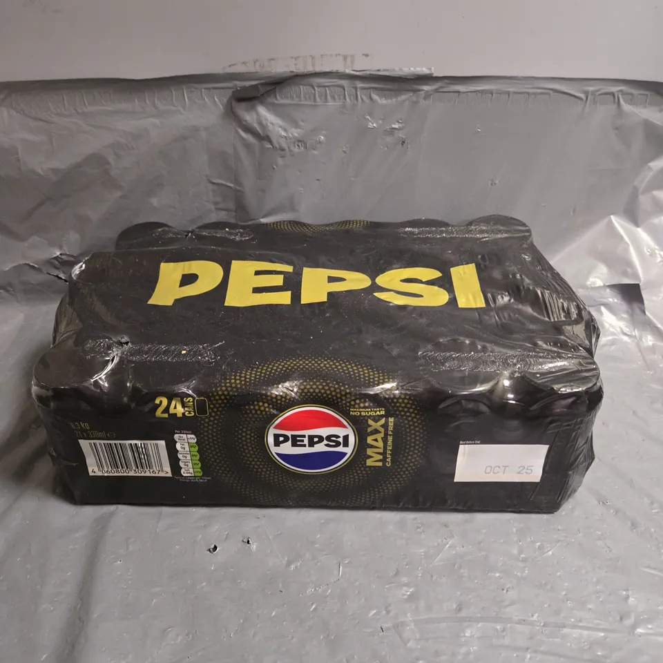 PEPSI MAX CANS 24X330ML - COLLECTION ONLY