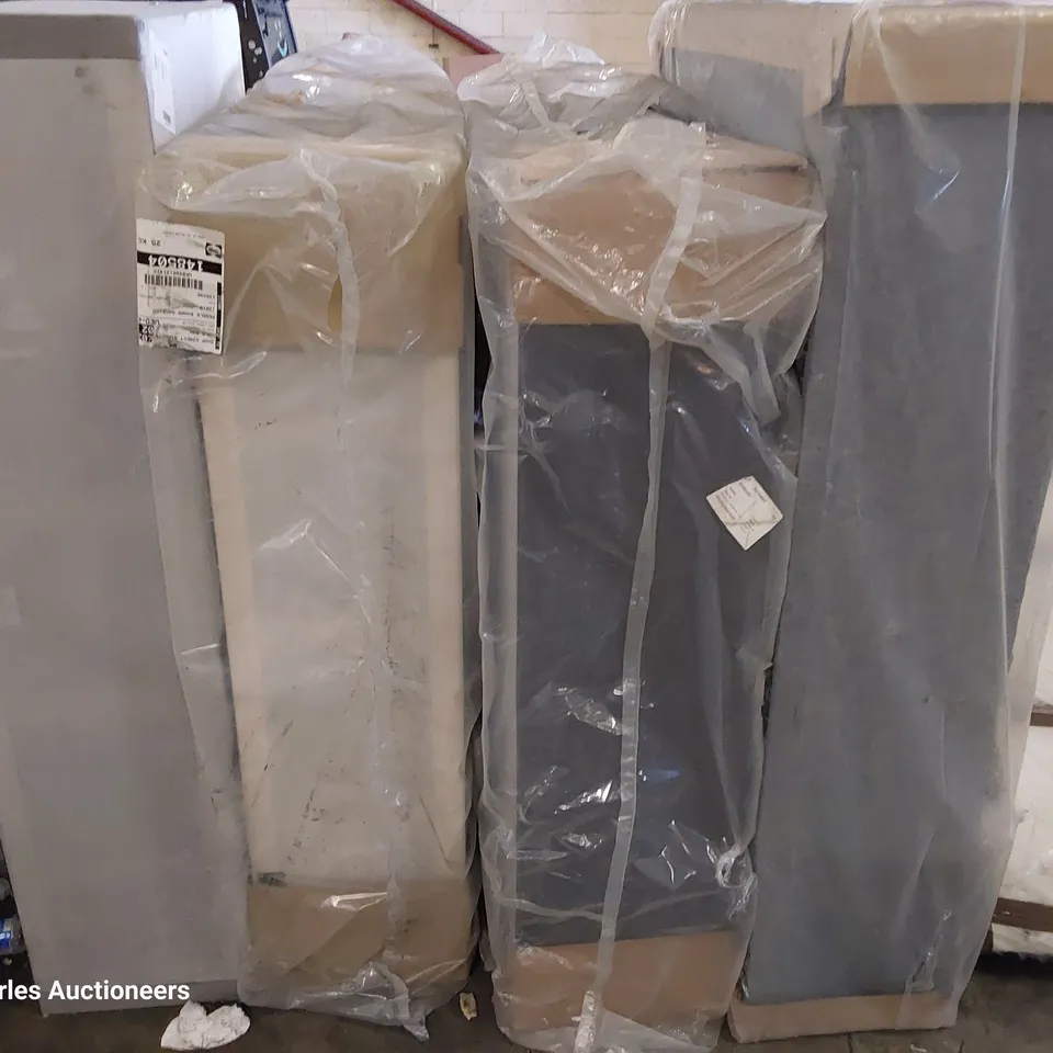 APPROXIMATELY SEVEN ASSORTED MATTRESSES & 5 ASSORTED DIVAN BASE SECTIONS 