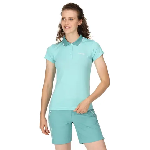 REGATTA MAVERICK V POLO SHIRT WOMEN AMAZONITE SIZE 10