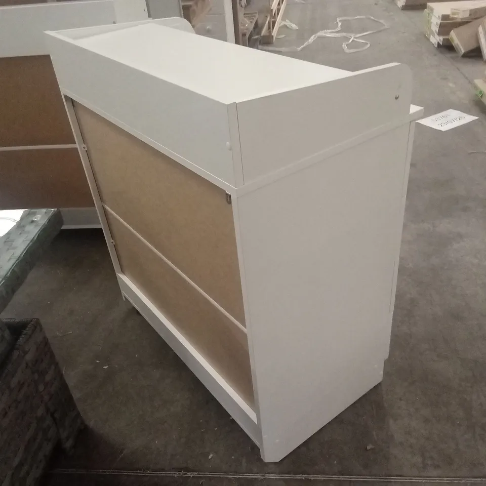 DESIGNER CHANGING DRESSER MODEL 800, WHITE COALA