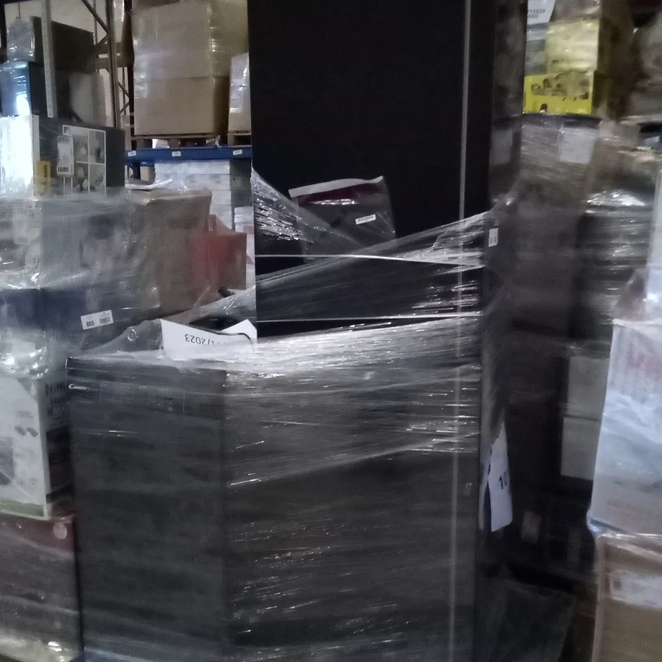 CANDY FREESTANDING SLIMLINE DISHWASHER BLACK AND BOSCH SERIES 2 FREESTANDING FRIDGE FREEZER BLACK