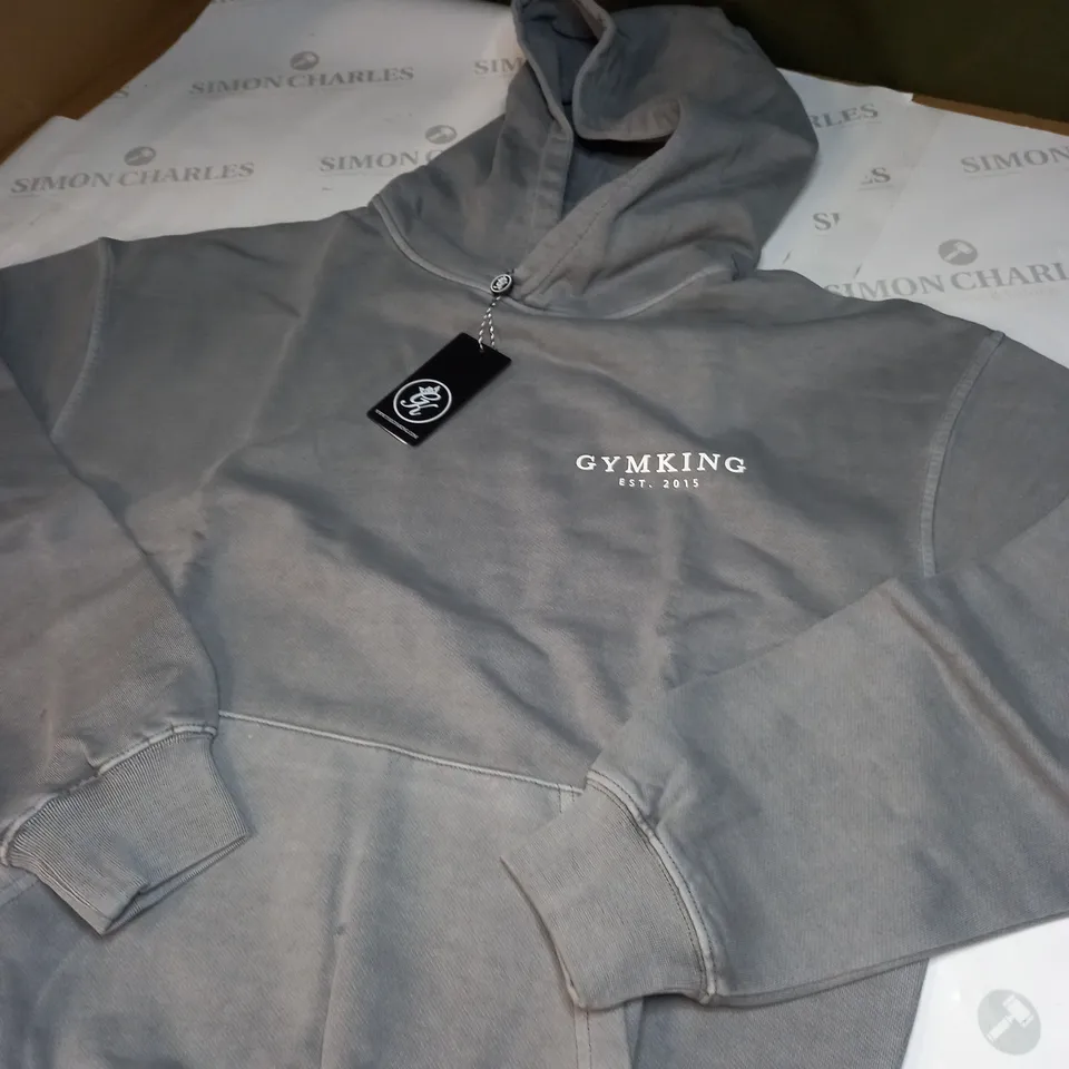 GYMKING EST. LEGACY WASHED HOODIE SIZE S