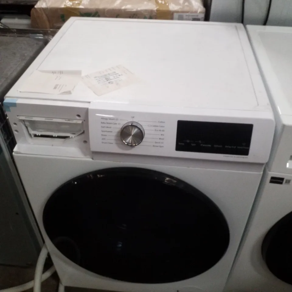 HISENSE 3 SERIES WFQA1014EVJM 10KG WASHING MACHINE WITH 1400 RPM - WHITE - A RATED