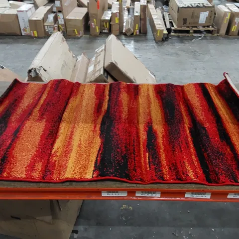 EVSIMO SANTANA RED/BLACK RUG // SIZE: 80 X 150cm