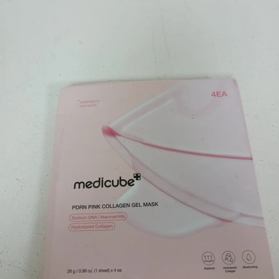 MEDICUBE PDRN PINK COLLAGEN GEL MASK – 4 SHEET PACK