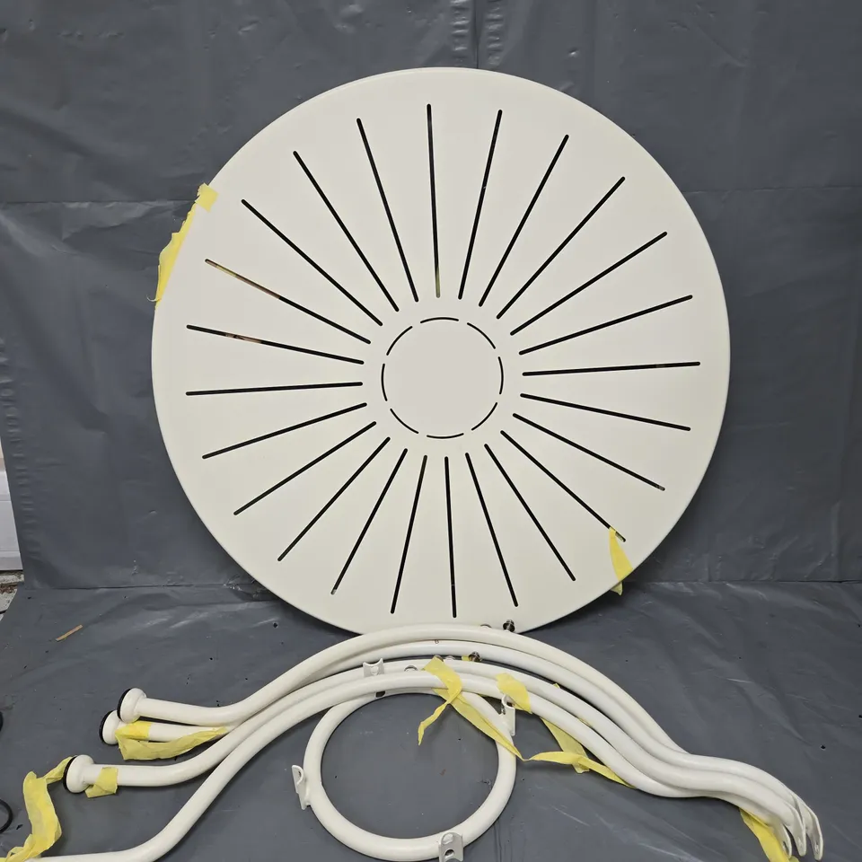 INN SUNBURST ROCKER BISTRO CREAM - COLLECTION ONLY