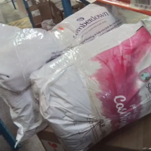 BAGGED SLUMBERDOWN SINGLE DUVET AND PILLOW SET