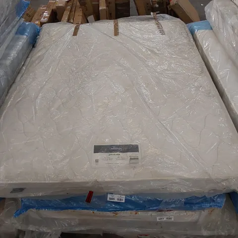 BAGGED SILENTNIGHT 5FT KING SIZED PILLOWTOP ECO COMFORT MIRACOIL SUPPORT MATTRESS