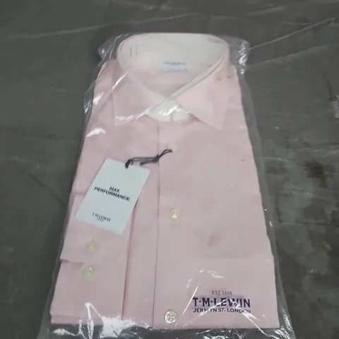TM LEWIN PINK MENβS DRESS SHIRT β SIZE UNSPECIFIED